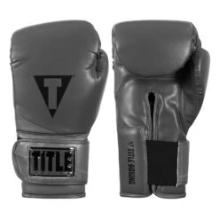 TITLE Boxing Swift Bag Boxing Gloves -TITLE Boxing Shop SWTBG LGR BK 1 TITLE Boxing Swift Bag Gloves