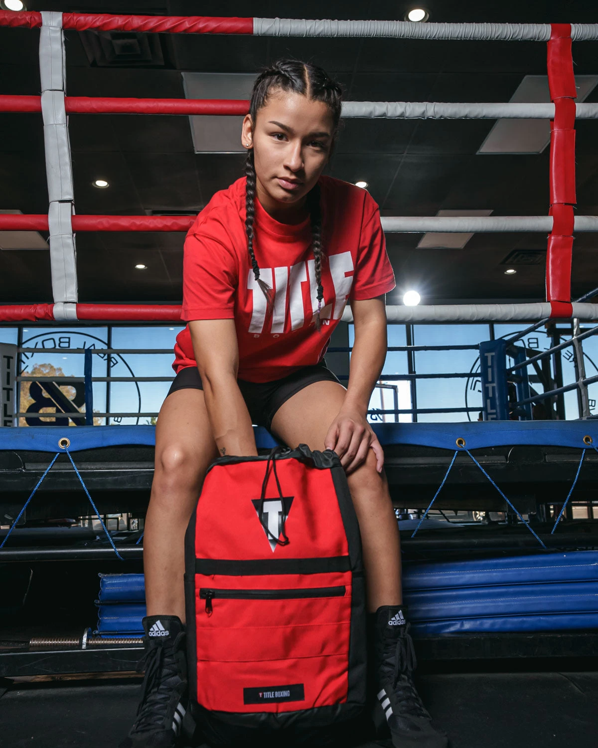 TITLE Boxing Defender Backpack 2 TITLE Boxing Defender Backpack - Image 2