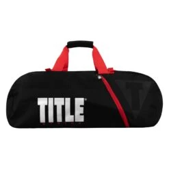 TITLE Boxing Champion Sport Bag/Backpack -TITLE Boxing Shop TBAG46 BK RD 3