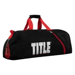 TITLE Boxing Champion Sport Bag/Backpack -TITLE Boxing Shop TBAG46 BK RD 4