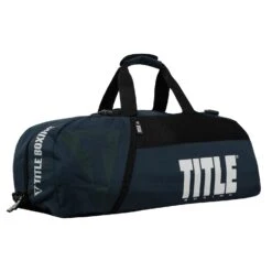TITLE Boxing Champion Sport Bag/Backpack -TITLE Boxing Shop TBAG46 BL BK 2