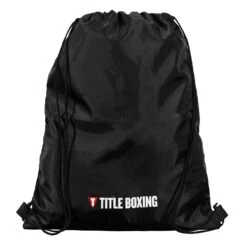 TITLE Boxing Bruiser Gym Sack 18 TITLE Boxing Bruiser Gym Sack -TITLE Boxing Shop TBAG47 BK BK 2