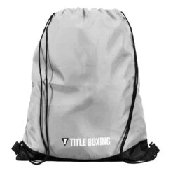 TITLE Boxing Bruiser Gym Sack 24 TITLE Boxing Bruiser Gym Sack -TITLE Boxing Shop TBAG47 GR BK 2