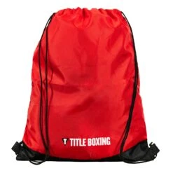 TITLE Boxing Bruiser Gym Sack 31 TITLE Boxing Bruiser Gym Sack -TITLE Boxing Shop TBAG47 RD BK 2
