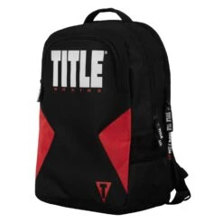 TITLE Boxing Competitor Backpack -TITLE Boxing Shop TBAG48 BK RD 103