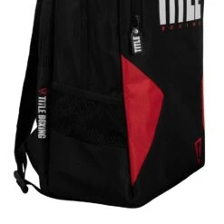 TITLE Boxing Competitor Backpack -TITLE Boxing Shop TBAG48 BK RD 105