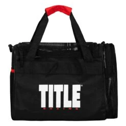 TITLE Boxing Ventilated Sport Bag 9 TITLE Boxing Ventilated Sport Bag -TITLE Boxing Shop TBAG49 BK 3 TITLE Boxing Ventilated Sport Bag