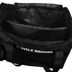 TITLE Boxing Ventilated Sport Bag 11 TITLE Boxing Ventilated Sport Bag -TITLE Boxing Shop TBAG49 BK 5 TITLE Boxing Ventilated Sport Bag