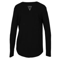 TITLE Boxing DYI Knot So Fast Long Sleeve Top -TITLE Boxing Shop TBCDYI4 BK 2