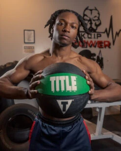 TITLE Boxing Rubber Medicine Ball -TITLE Boxing Shop TBCMBR15 1