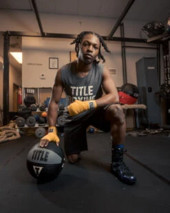 TITLE Boxing Rubber Medicine Ball -TITLE Boxing Shop TBCMBR15 3