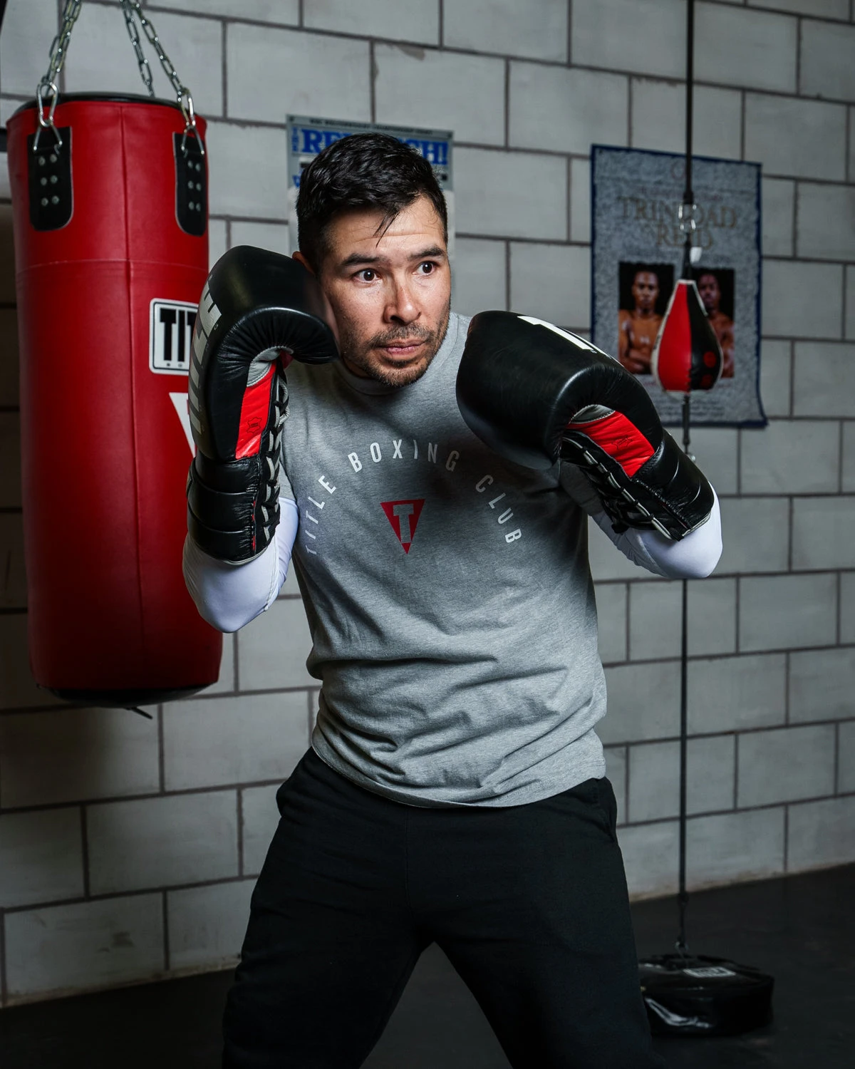 TITLE Boxing Club Arch Logo Tee 2 TITLE Boxing Club Arch Logo Tee - Image 2