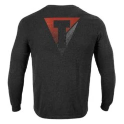 TITLE Boxing Split Label Performance Long Sleeve Tee -TITLE Boxing Shop TBLS9 BK 2