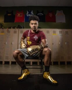 TITLE Boxing Ring Mamba Shoes 37 TITLE Boxing Ring Mamba Shoes -TITLE Boxing Shop TBS20 GD BK