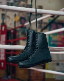 TITLE Boxing High-Top Leather Boxing Shoes 13 TITLE Boxing High-Top Leather Boxing Shoes -TITLE Boxing Shop TBS42BK 1 3f60fd67 4a8b 445d 92e3 d336f7933e5b
