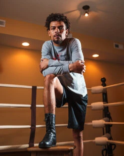 TITLE Boxing High-Top Leather Boxing Shoes 14 TITLE Boxing High-Top Leather Boxing Shoes -TITLE Boxing Shop TBS42BK 2