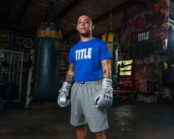 TITLE Boxing Iconic Block Tee 24 TITLE Boxing Iconic Block Tee -TITLE Boxing Shop TBTS03BLWH 1