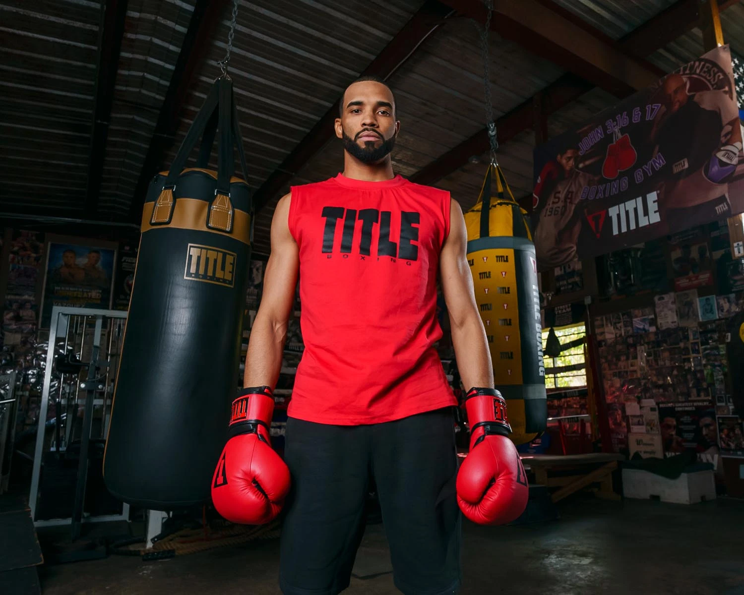 TITLE Boxing Iconic Block Muscle Tee 7 TITLE Boxing Iconic Block Muscle Tee - Image 7