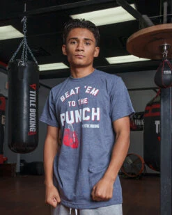 TITLE Boxing Beat Em To The Punch Tee -TITLE Boxing Shop TBTS204 2