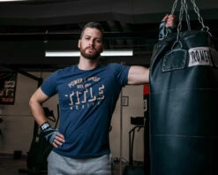 TITLE Boxing Power And Speed Tee -TITLE Boxing Shop TBTS211BL 1