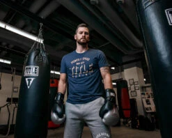 TITLE Boxing Power And Speed Tee -TITLE Boxing Shop TBTS211BL 2