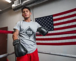 TITLE Boxing Snapshot Tee 14 TITLE Boxing Snapshot Tee -TITLE Boxing Shop TBTS219GR 1