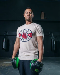 TITLE Boxing 1998 Tee -TITLE Boxing Shop TBTS229CREAM 1