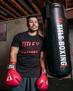 TITLE Boxing Upsurge Tee -TITLE Boxing Shop TBTS230BK 1