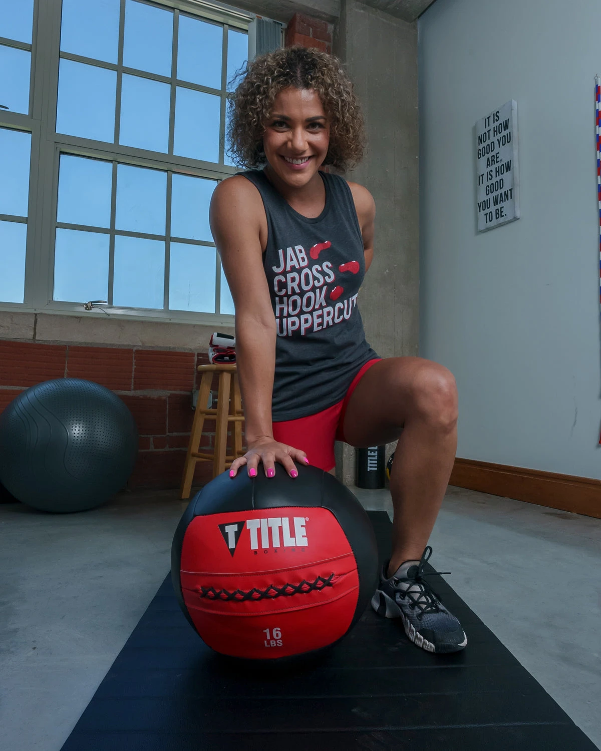 TITLE Boxing Jab Cross Women's Muscle Tee 4 TITLE Boxing Jab Cross Women's Muscle Tee - Image 4