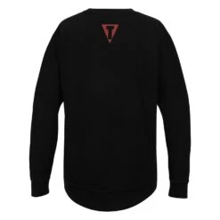 TITLE Boxing Classic Script Women's Fleece Pullover 5 TITLE Boxing Classic Script Women's Fleece Pullover -TITLE Boxing Shop TBWTS226 BK 2