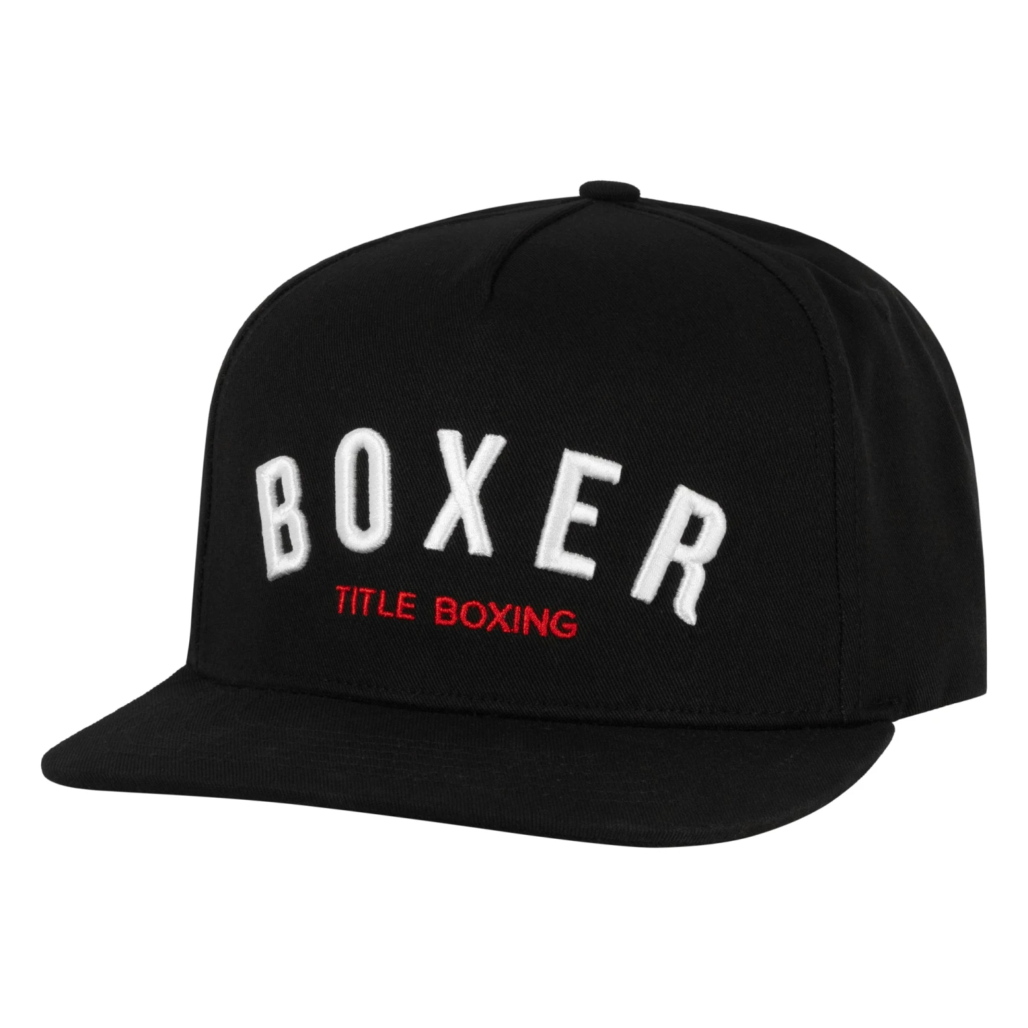 TITLE Boxing Boxer Flat Bill Snapback Cap 1 TITLE Boxing Boxer Flat Bill Snapback Cap