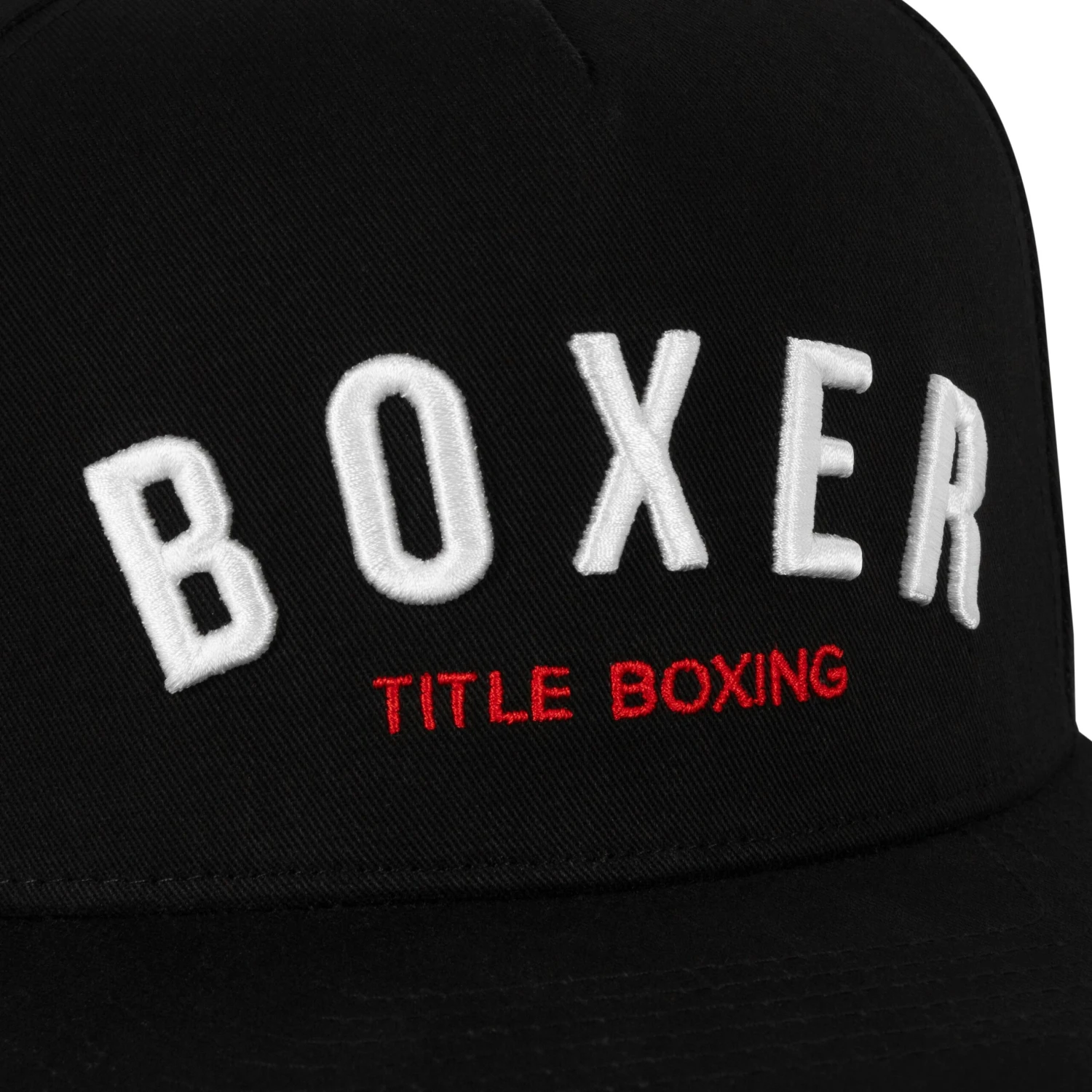 TITLE Boxing Boxer Flat Bill Snapback Cap 4 TITLE Boxing Boxer Flat Bill Snapback Cap - Image 4