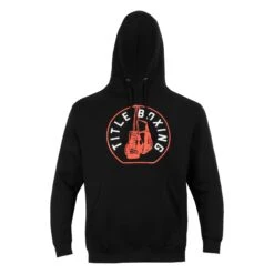 TITLE Boxing Signal Hoodie -TITLE Boxing Shop THD31 BK 2