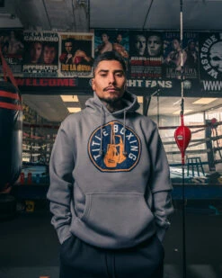 TITLE Boxing Signal Hoodie -TITLE Boxing Shop THD31GR 1