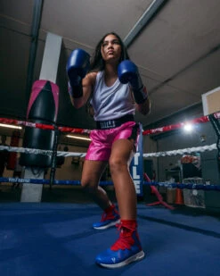 TITLE Boxing Professional Women’s Satin Striped Boxing Trunks -TITLE Boxing Shop TPBTW2PK 2