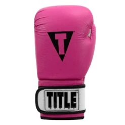 TITLE Premier Leather Super Bag Gloves 2.0 -TITLE Boxing Shop TSBG2 PK WH 003
