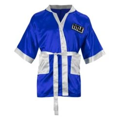 TITLE Boxing Pro Fingertip Robe 2.0 -TITLE Boxing Shop TSRF2 BL WH 1