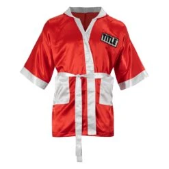 TITLE Boxing Pro Fingertip Robe 2.0 -TITLE Boxing Shop TSRF2 RD WH 1