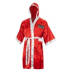 TITLE Boxing Pro Full Length Robe 3.0 -TITLE Boxing Shop TSRFL3 RD WH 2