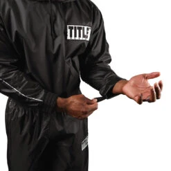 TITLE Boxing Sauna Suit With Hood 16 TITLE Boxing Sauna Suit With Hood -TITLE Boxing Shop TSS BK 4