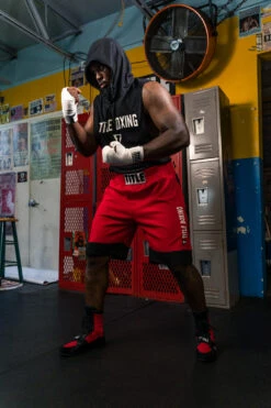 TITLE Boxing Dual Stripe Sweat Shorts -TITLE Boxing Shop TTSV4RDBK 11223279 dd40 4e1d 9fc8 96b28d6cd2ca