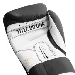 TITLE Boxing Pro Style Leather Training Boxing Gloves 3.0 -TITLE Boxing Shop TVVTG3 BK WH 005