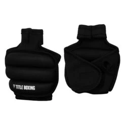 TITLE Boxing Weighted Gloves 2.0 9 TITLE Boxing Weighted Gloves 2.0 -TITLE Boxing Shop TWGV2 BK 2