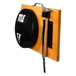 TITLE Boxing Professional Ring Gong 5 TITLE Boxing Professional Ring Gong -TITLE Boxing Shop Title Boxing Professional Ring Gong alt side view RG3 Brown Black