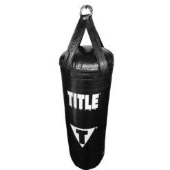 TITLE Boxing Made In The USA 100lb Punching Bag 8 TITLE Boxing Made In The USA 100lb Punching Bag -TITLE Boxing Shop USABG100 BK 4 TITLE Boxing Made in the USA 100lb Punching Bag