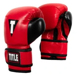TITLE Boxing Youth Bag Gloves 22 TITLE Boxing Youth Bag Gloves -TITLE Boxing Shop YTBBG RD BK 02