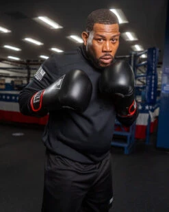 TITLE Boxing Leather Big League Bag Gloves -TITLE Boxing Shop blbg2 bk rd wh 5 1