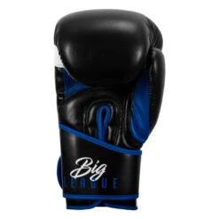 TITLE Boxing Leather Big League Training Gloves -TITLE Boxing Shop bltg2 bk bl 04