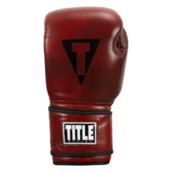 TITLE Boxing Blood Red Leather Bag Gloves 10 TITLE Boxing Blood Red Leather Bag Gloves -TITLE Boxing Shop brbg rd 003 4