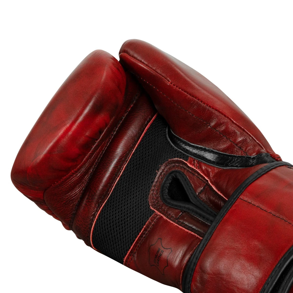 TITLE Boxing Blood Red Leather Bag Gloves 6 TITLE Boxing Blood Red Leather Bag Gloves - Image 6